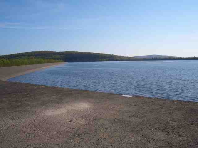 Wasserkraft am Edersee, das Oberbecken des Pumpspeicherbeckens 2