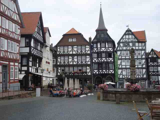 Markplatz in der Altstadt Fritzlar