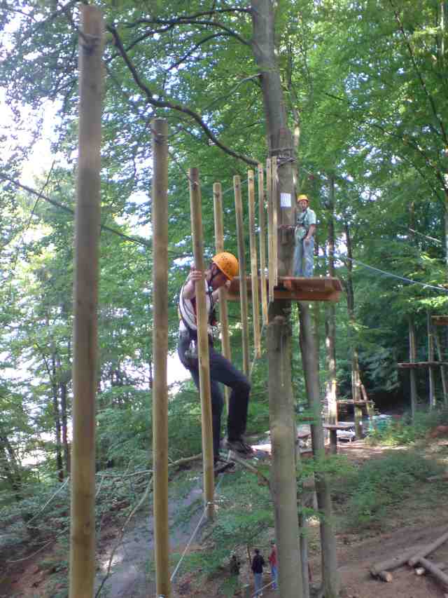 Kletterpark Edersee in den Stangen